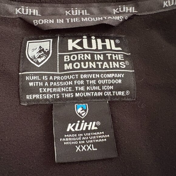 Mens Kuhl Relik Hoody 1081 Water-Resistant Patina Dyed Soft Shell Jacket 3XL - Picture 6 of 11